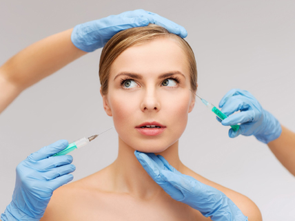 Anti wrinkle injectables (botox) and fillers